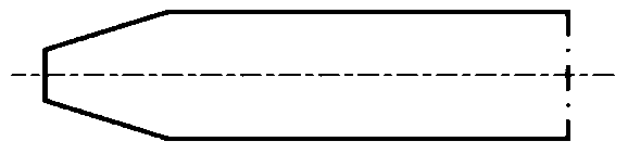 A thermocouple suitable for measuring flame temperature by dynamic method and its manufacturing method