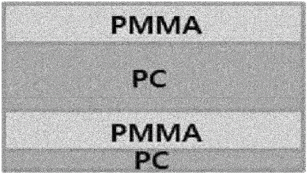 Transparent plastic sheet