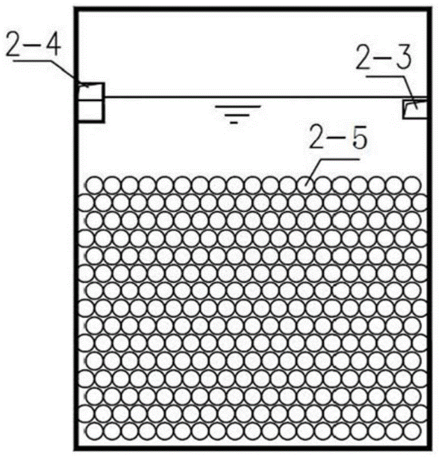 A multi-cycle self-reflux small domestic sewage treatment system with denitrification function