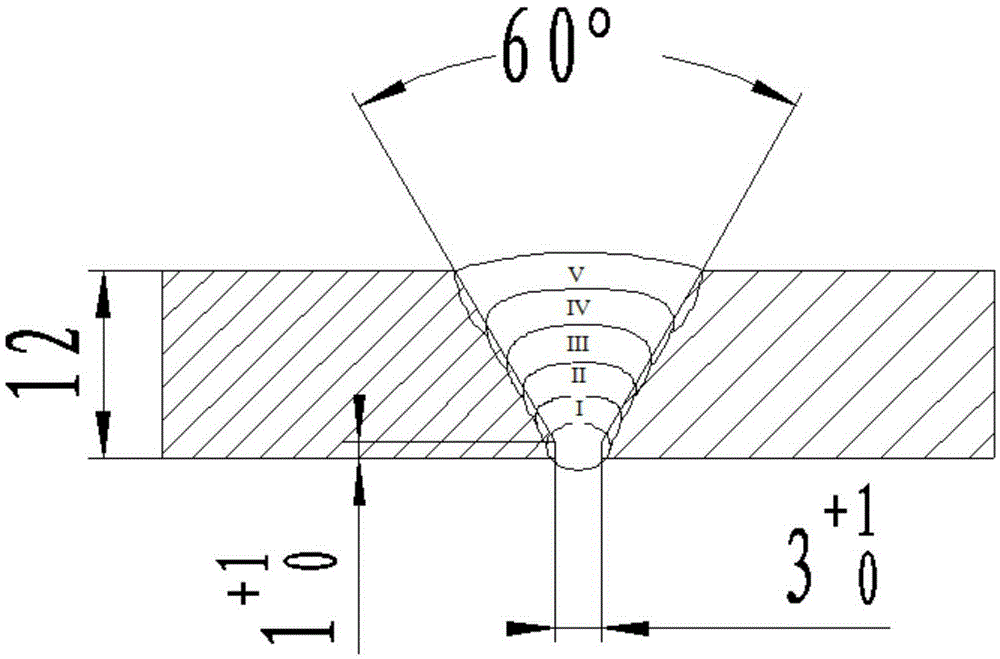 Titanium-molybdenum-nickel alloy φ2.0 thick wire automatic argon arc welding method