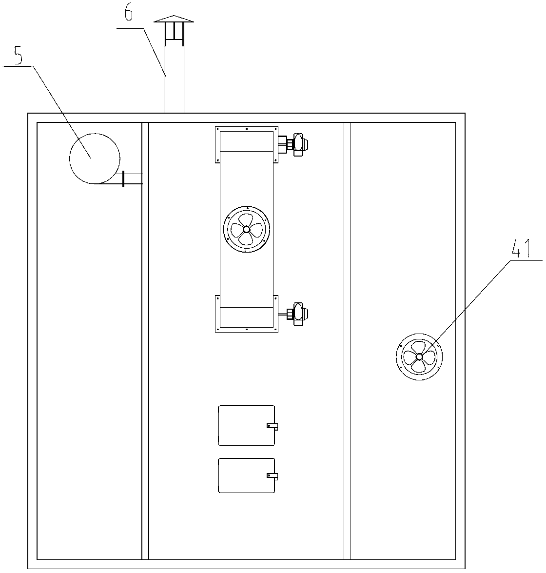 Fruit/vegetable drying device and working method thereof