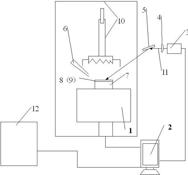 Method for preparing high-adhesion diamond coating with pulse laser