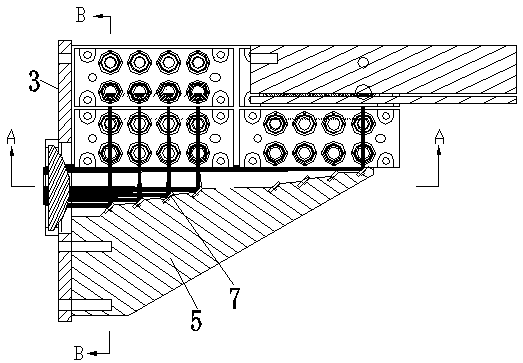 Laser beam bunching secondary reflection structure