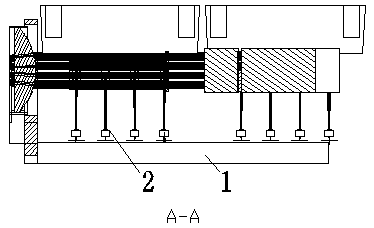 Laser beam bunching secondary reflection structure