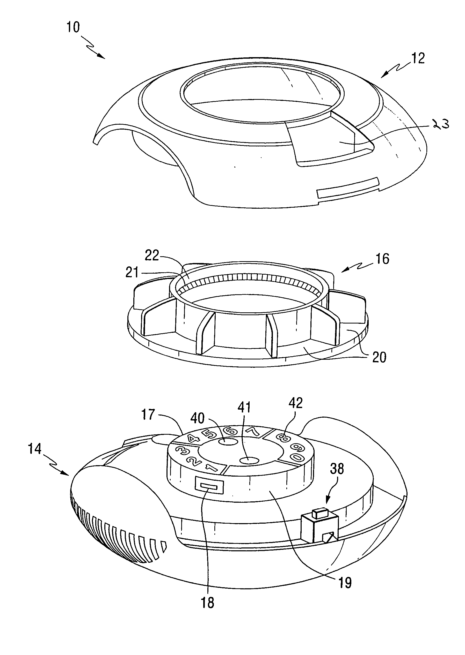 Patient controlled timed medication dispenser