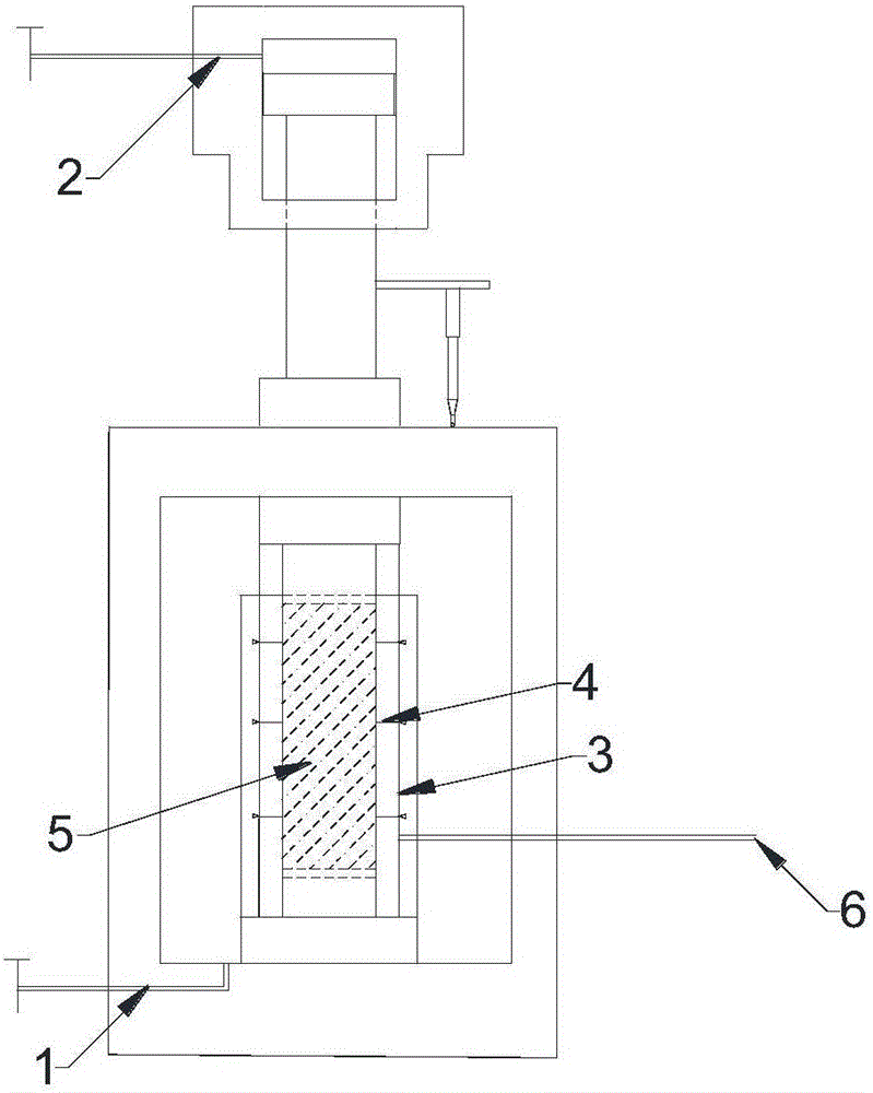 A method for determining the long-term strength of rock by multi-stage stress loading creep mechanical test