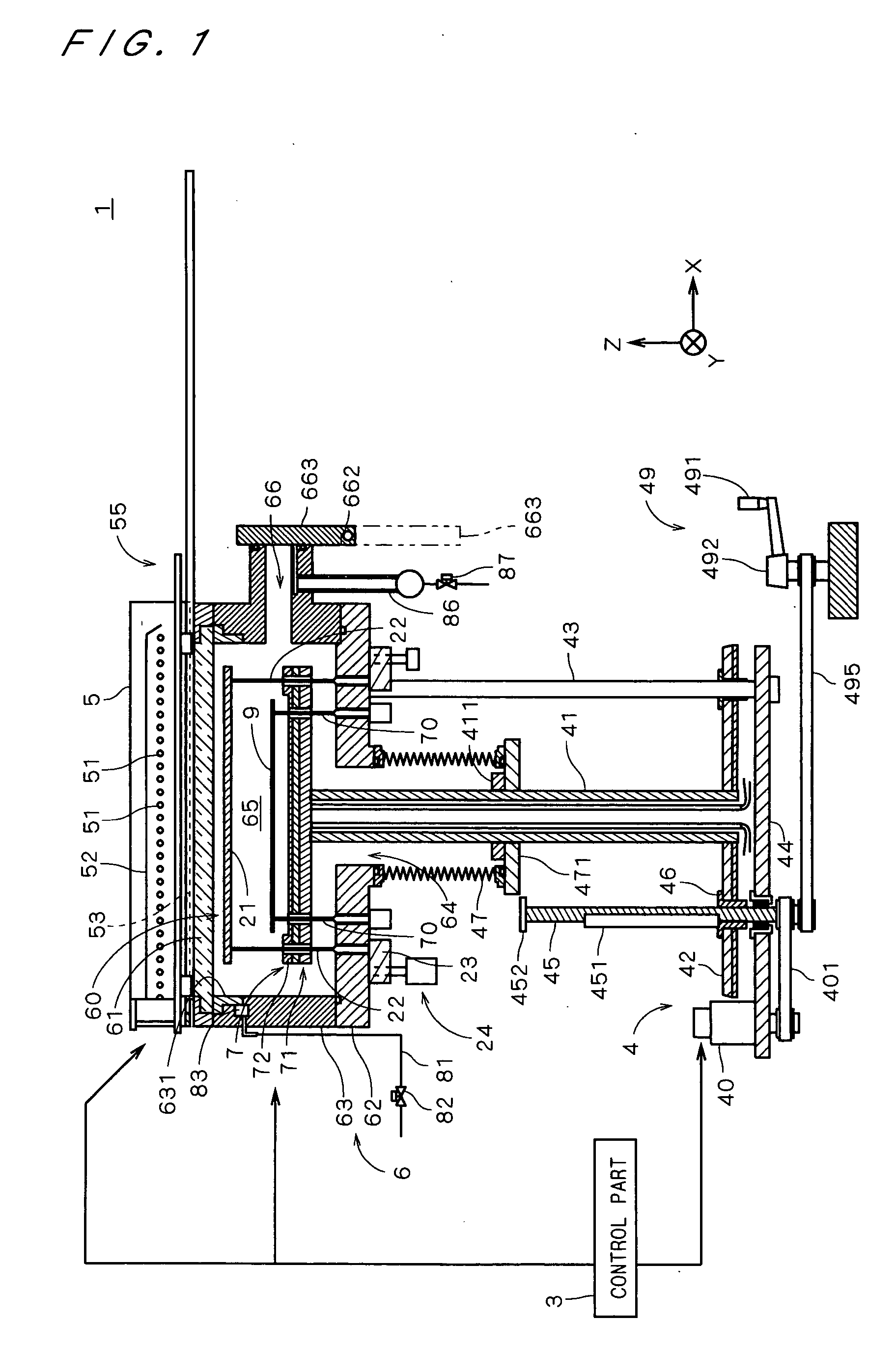 Thermal processing apparatus and thermal processing method