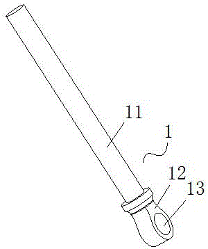 Thread drive based shock absorber