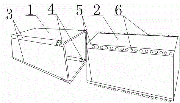 Transporting and storing method for rotary cutter