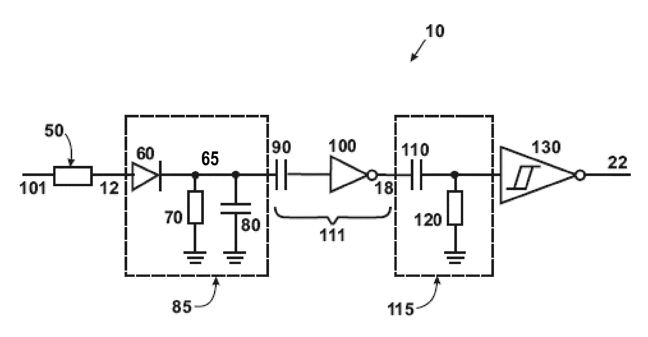 Amplitude shift keyed (ASK) demodulation pattern and use in radio frequency identification (RFID)