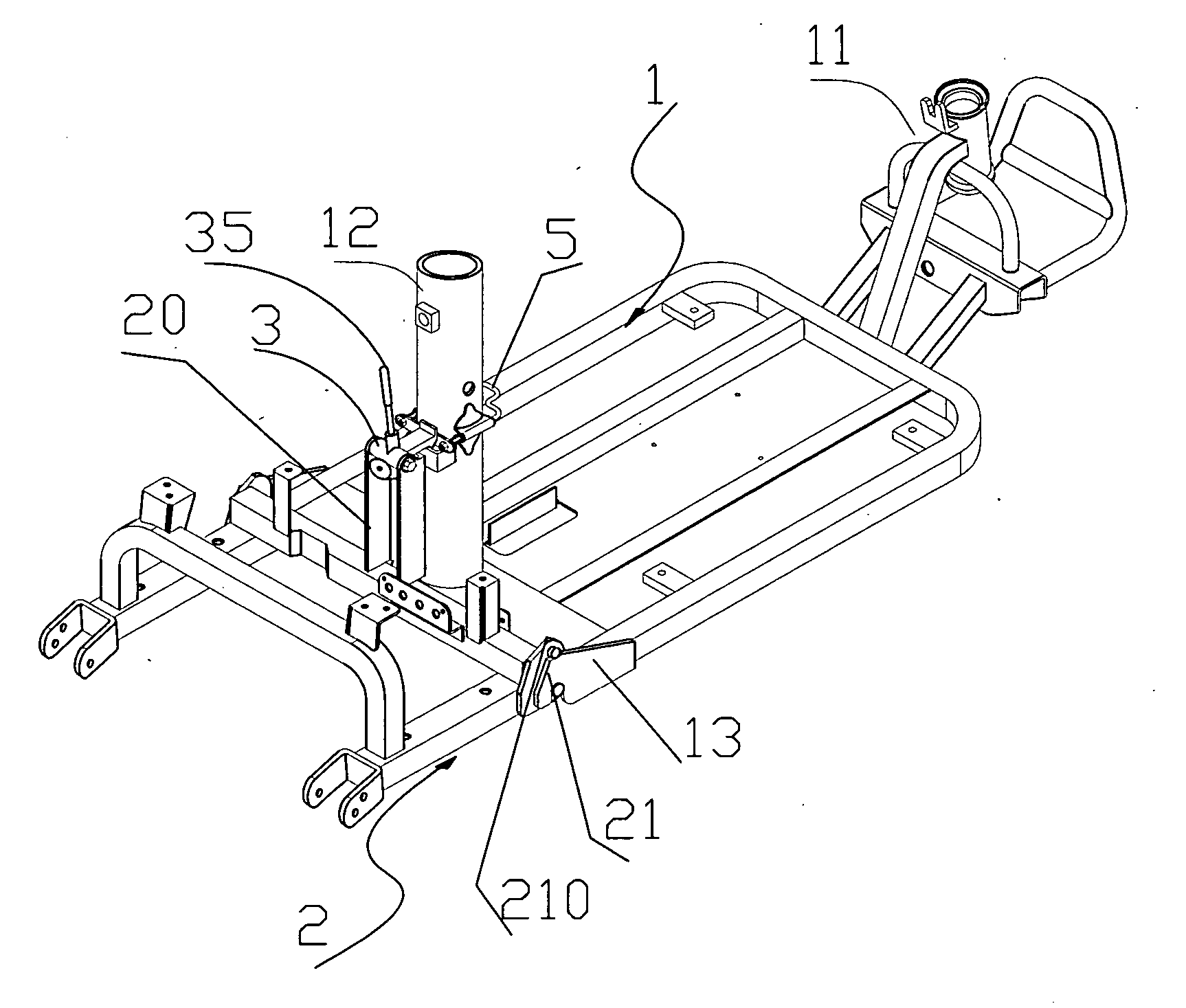 Detachable vehicle body that is assembled and disassembled easily and rapidly