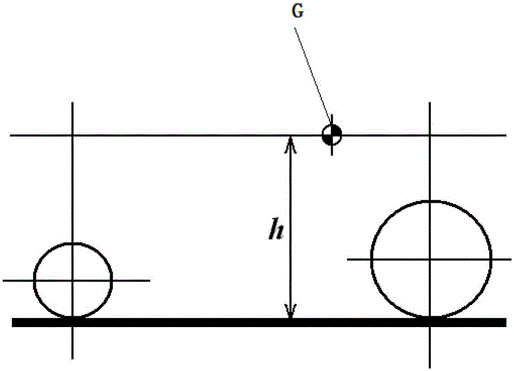 Method for calculating turning load of four-point type aircraft landing gear