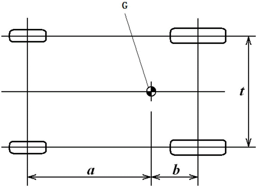 Method for calculating turning load of four-point type aircraft landing gear