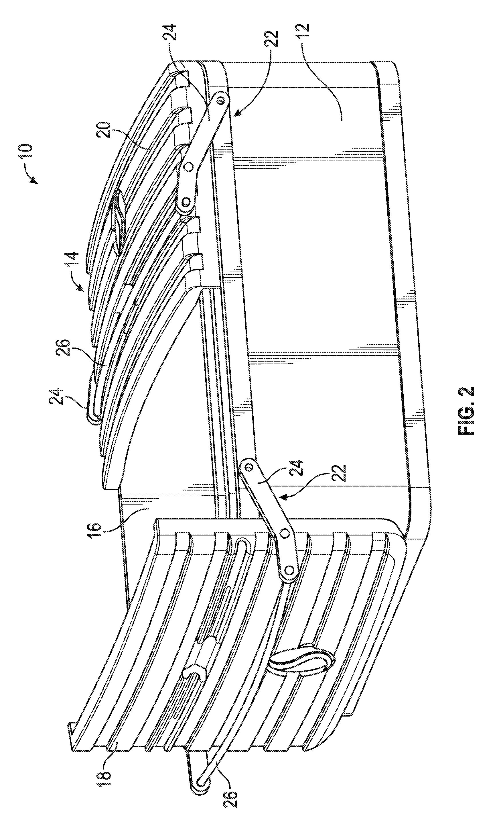 Cover assembly for a spa