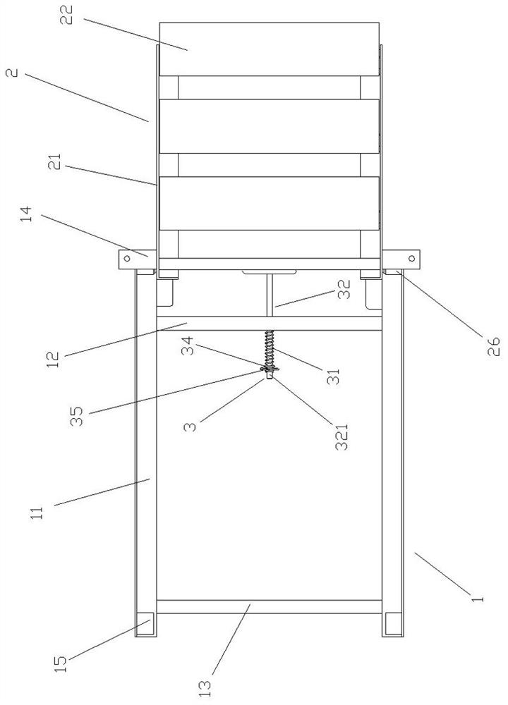 Pull-out type boarding ladder