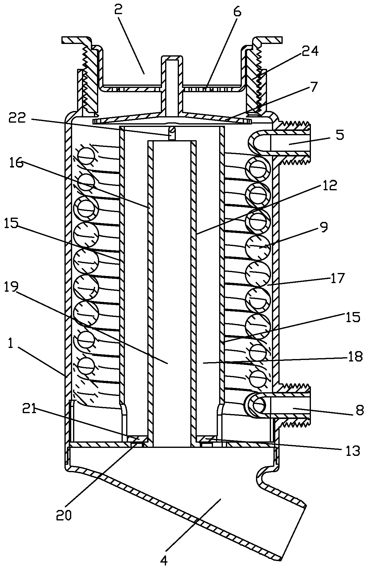 High-efficiency energy-saving heat exchange device