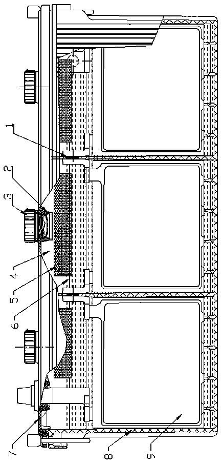 Explosion-proof lead-acid storage battery