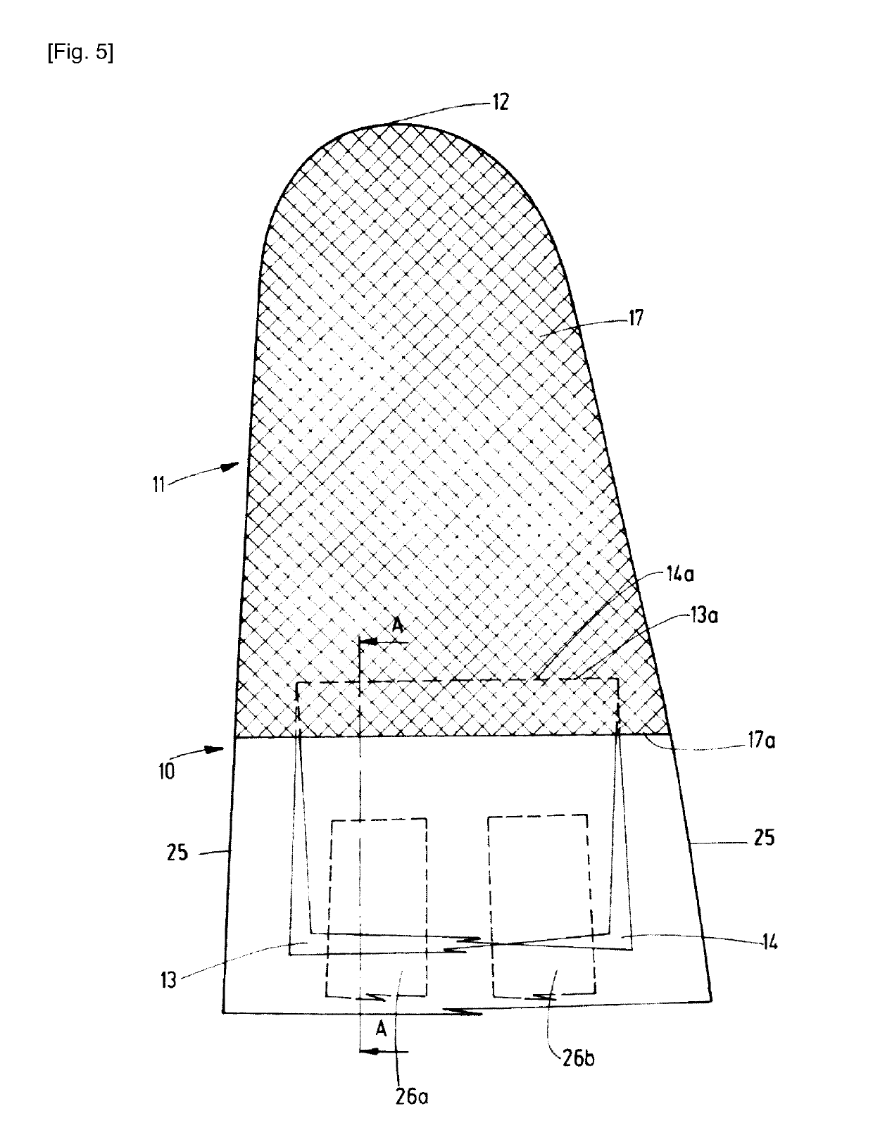 Wind turbine blade for a wind turbine