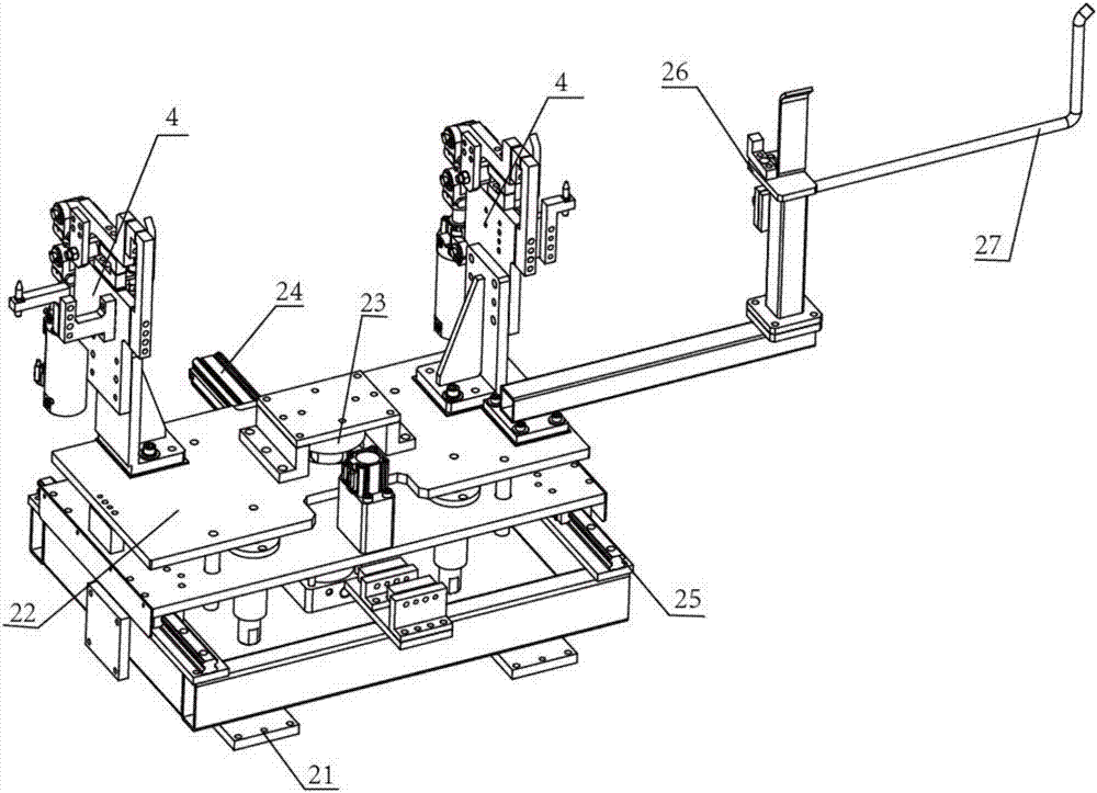 Nut automatic projection welding device