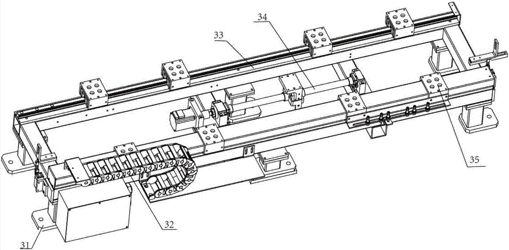 Nut automatic projection welding device