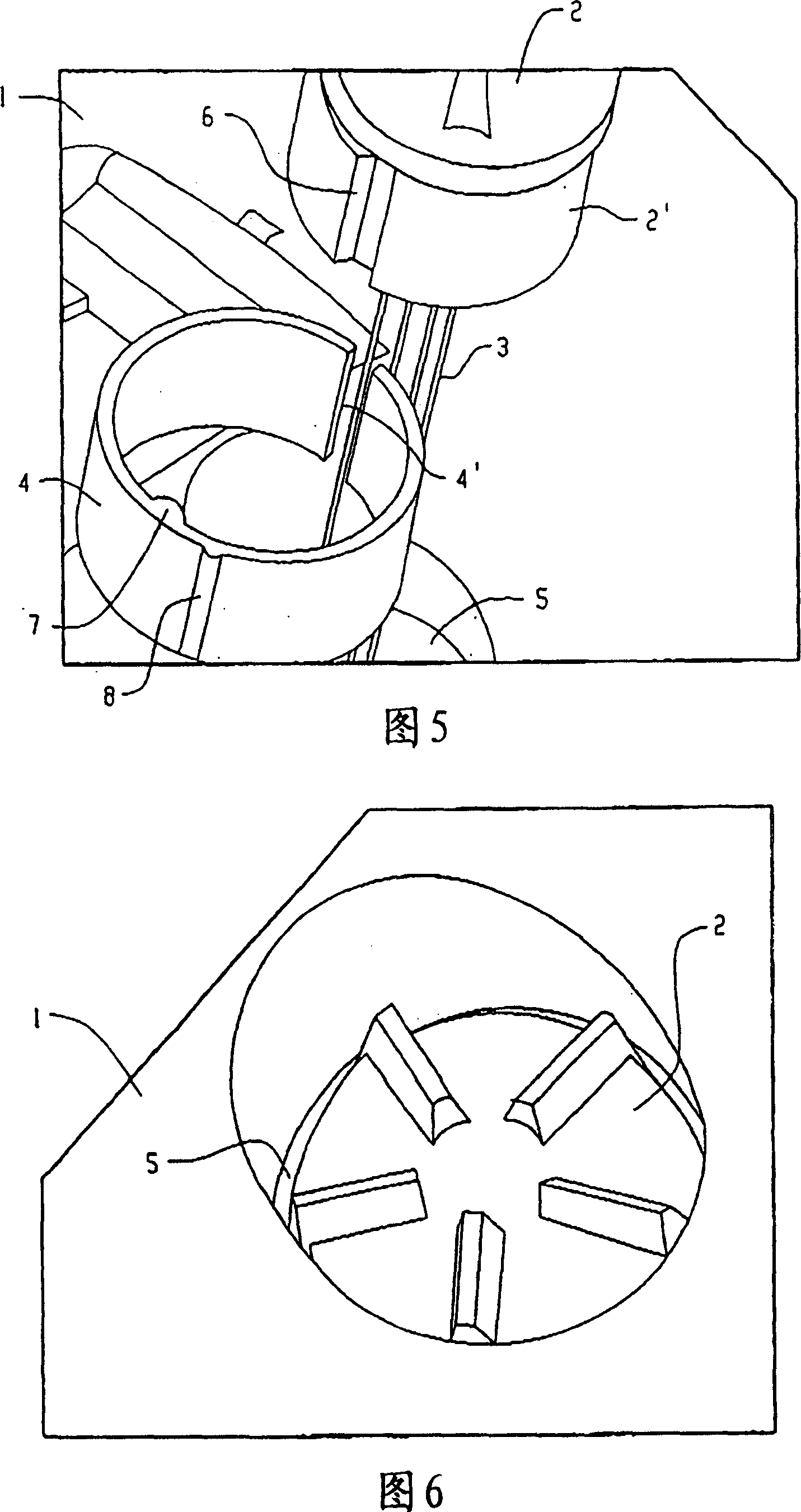 Device for fixing the control elements of hearing devices or hearing aids