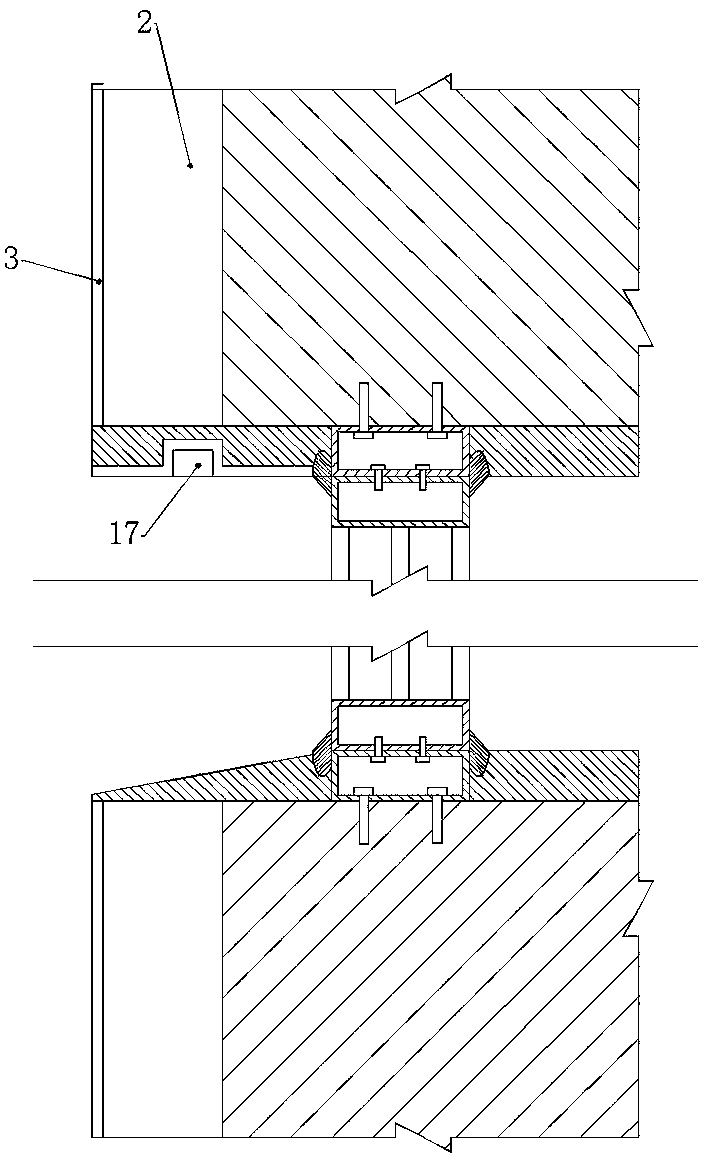 A kind of window insulation installation structure and installation method thereof