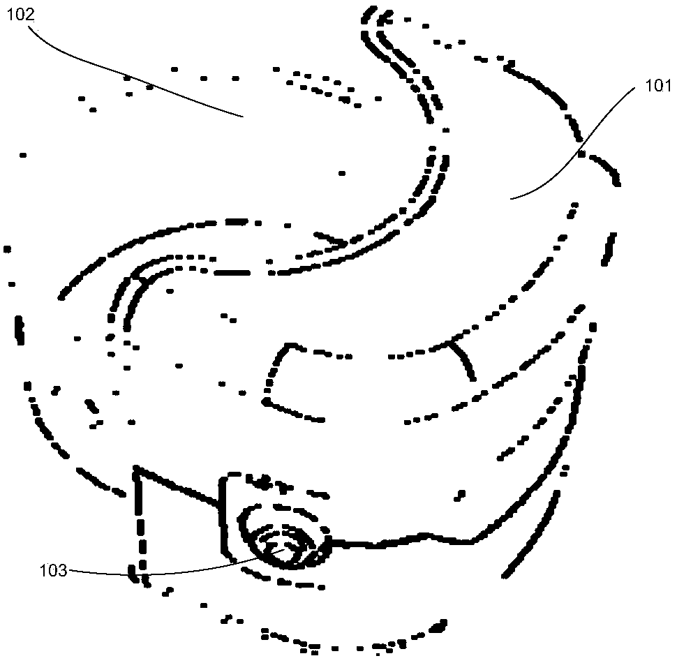 Ankle shackle escorting device and system