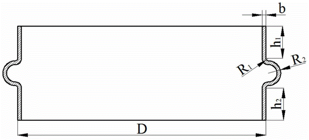 Titanium alloy equal-thickness thin-wall special-shaped annular piece rolling and expanding composite forming method