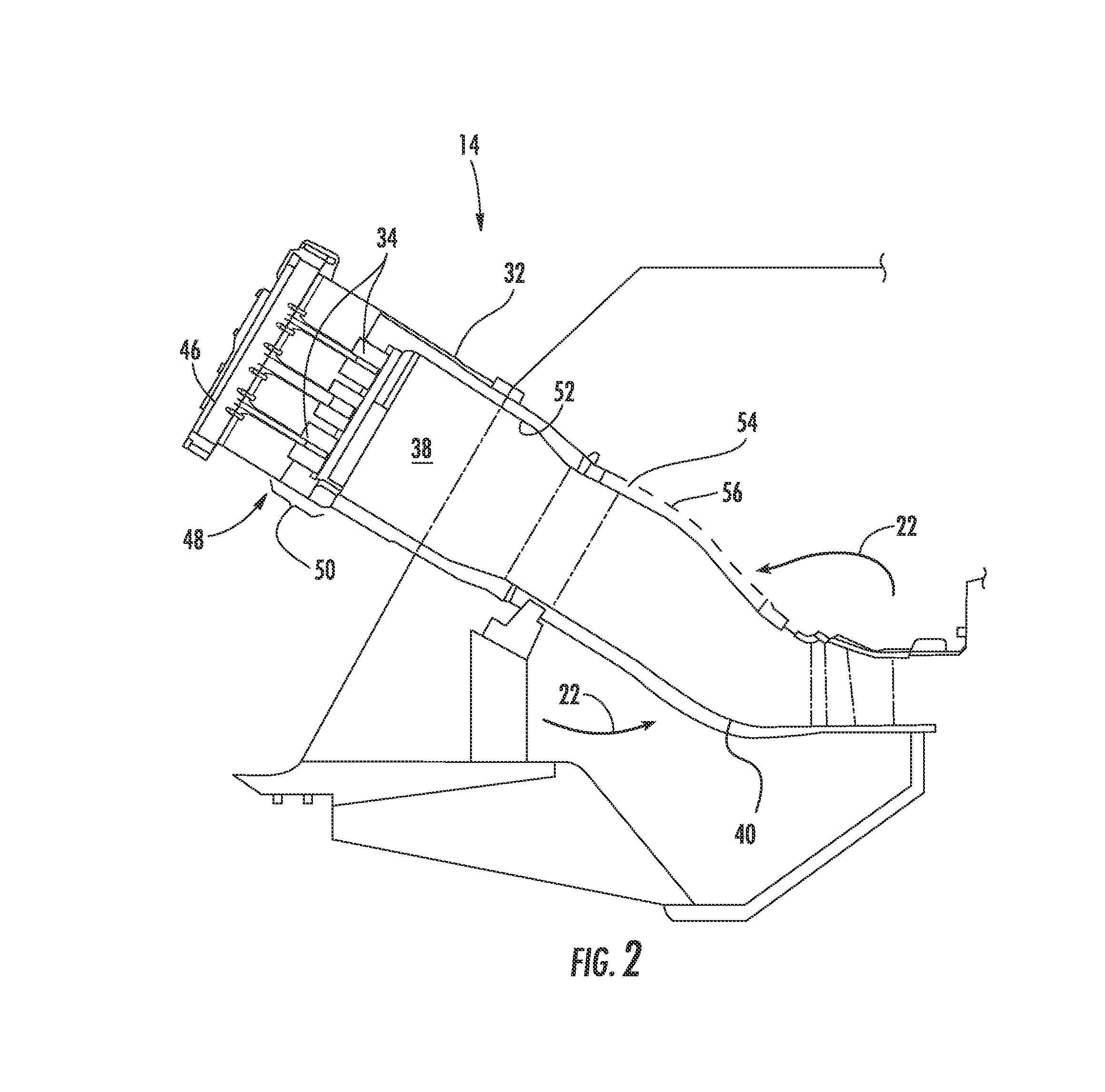 System and method for reducing modal coupling of combustion dynamics