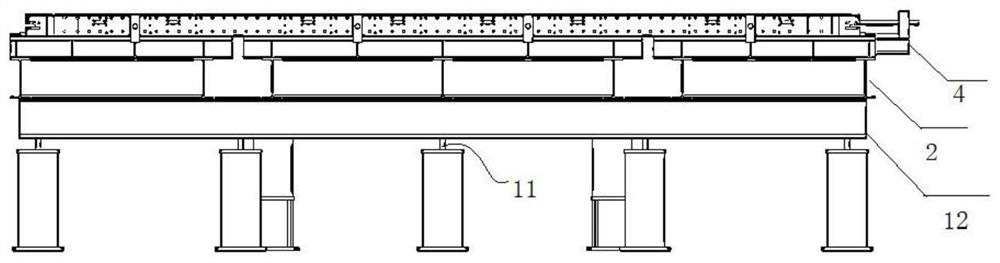 A high-precision lamination method of steel-concrete composite beam prefabricated concrete bridge deck and steel beam