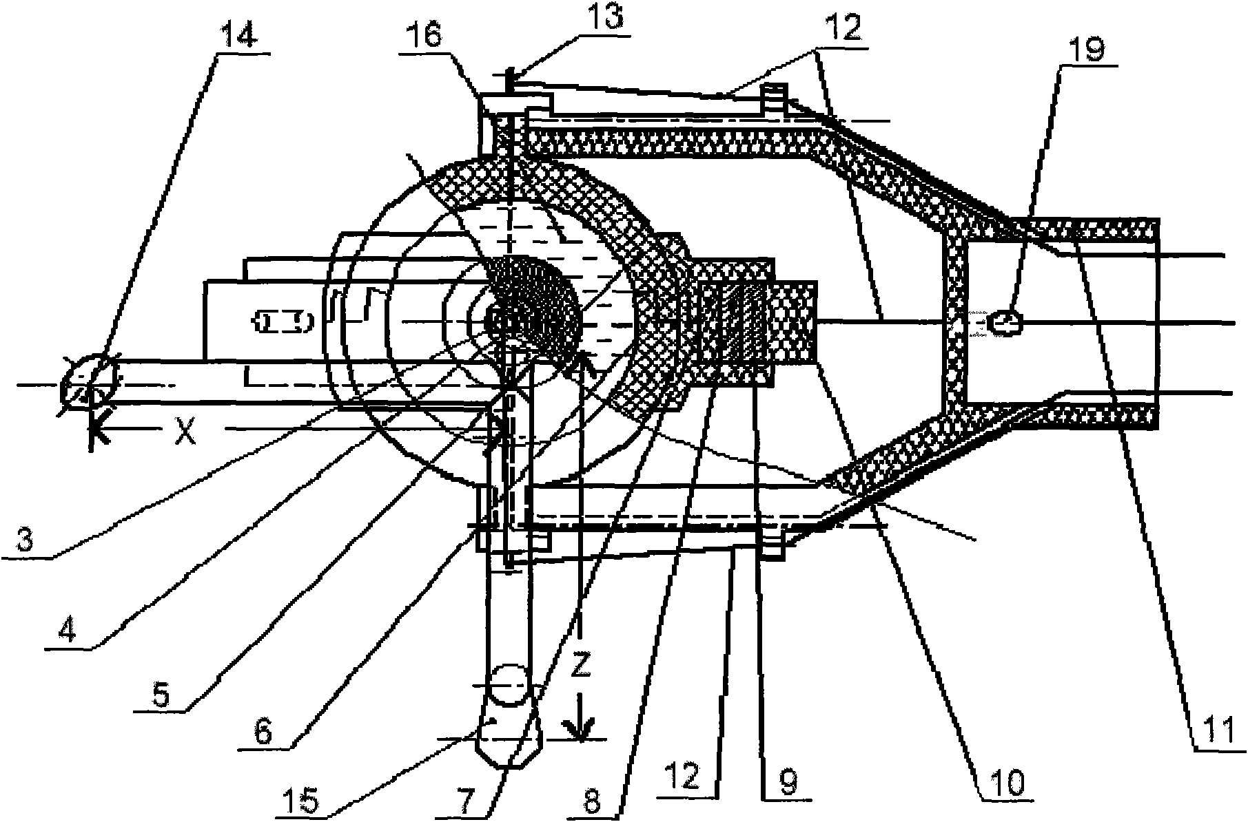 Strong electric field survey meter