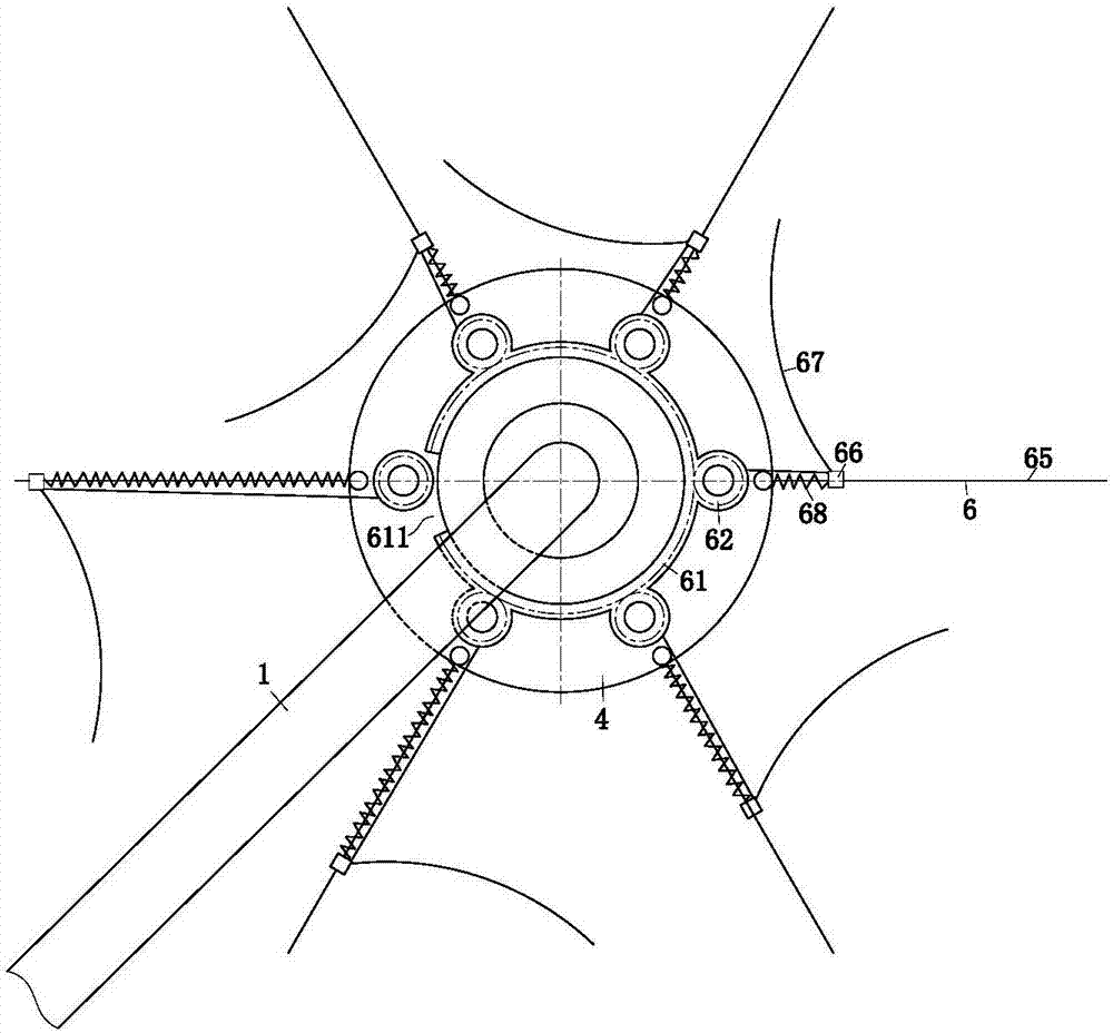 Auxiliary cleaning device for water surface waste