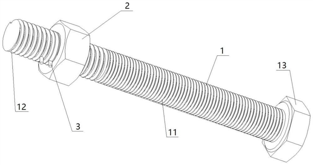 Lock bolt structure