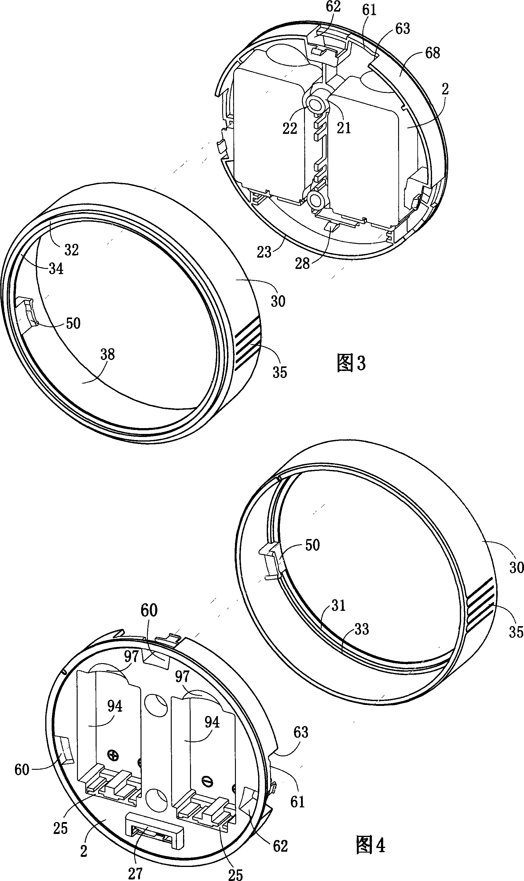 Coded lock panel device