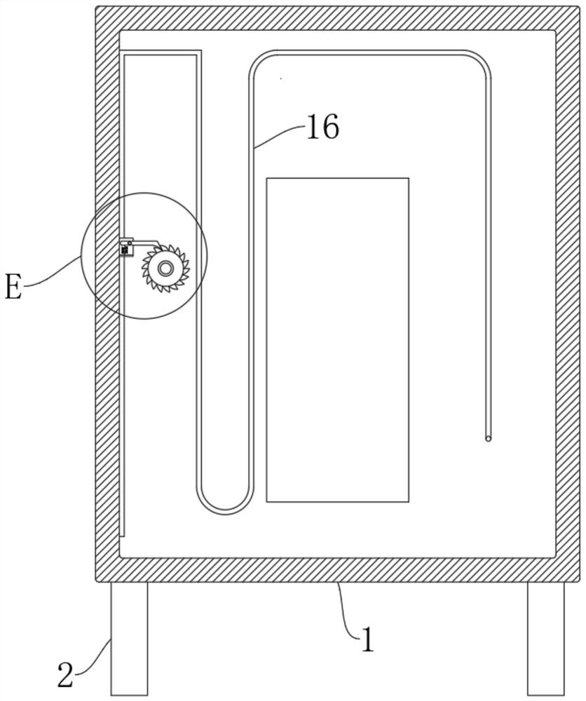 Automatic flood prevention power distribution cabinet for electric power