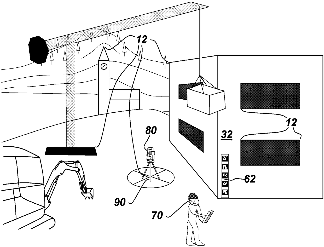 Near field maneuvering for ar-devices using image tracking