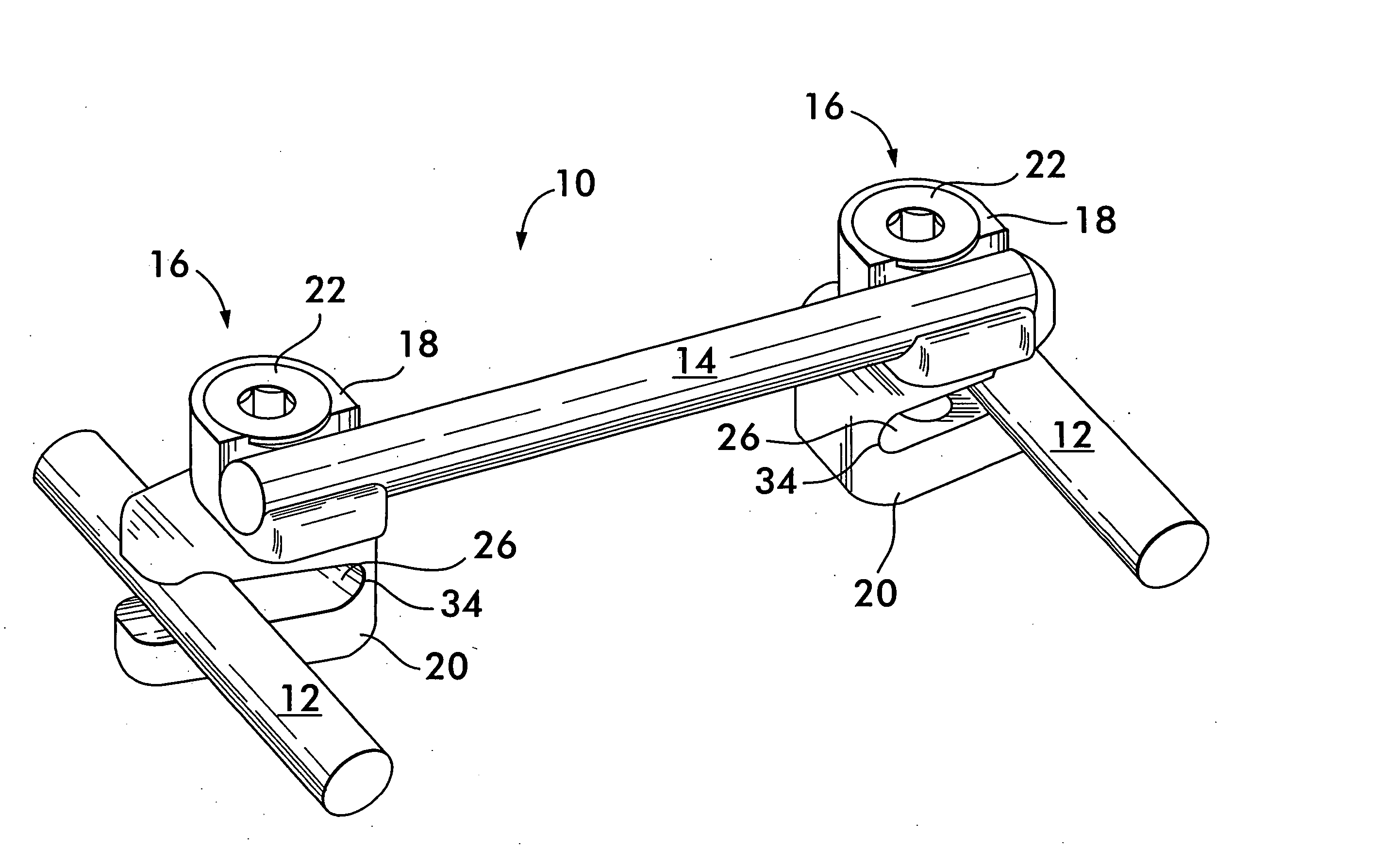 Rod to rod connector