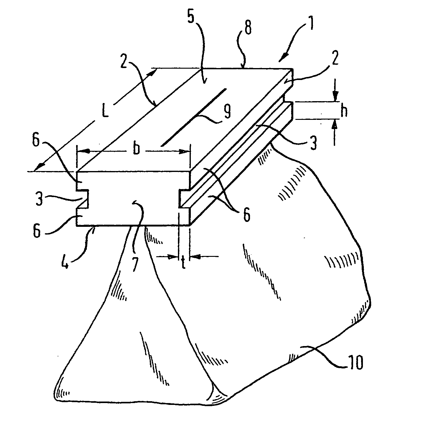 Sealed docking arrangement in particular for bags and a method for the filling and emptying of containers in an environmentally-sealed manner