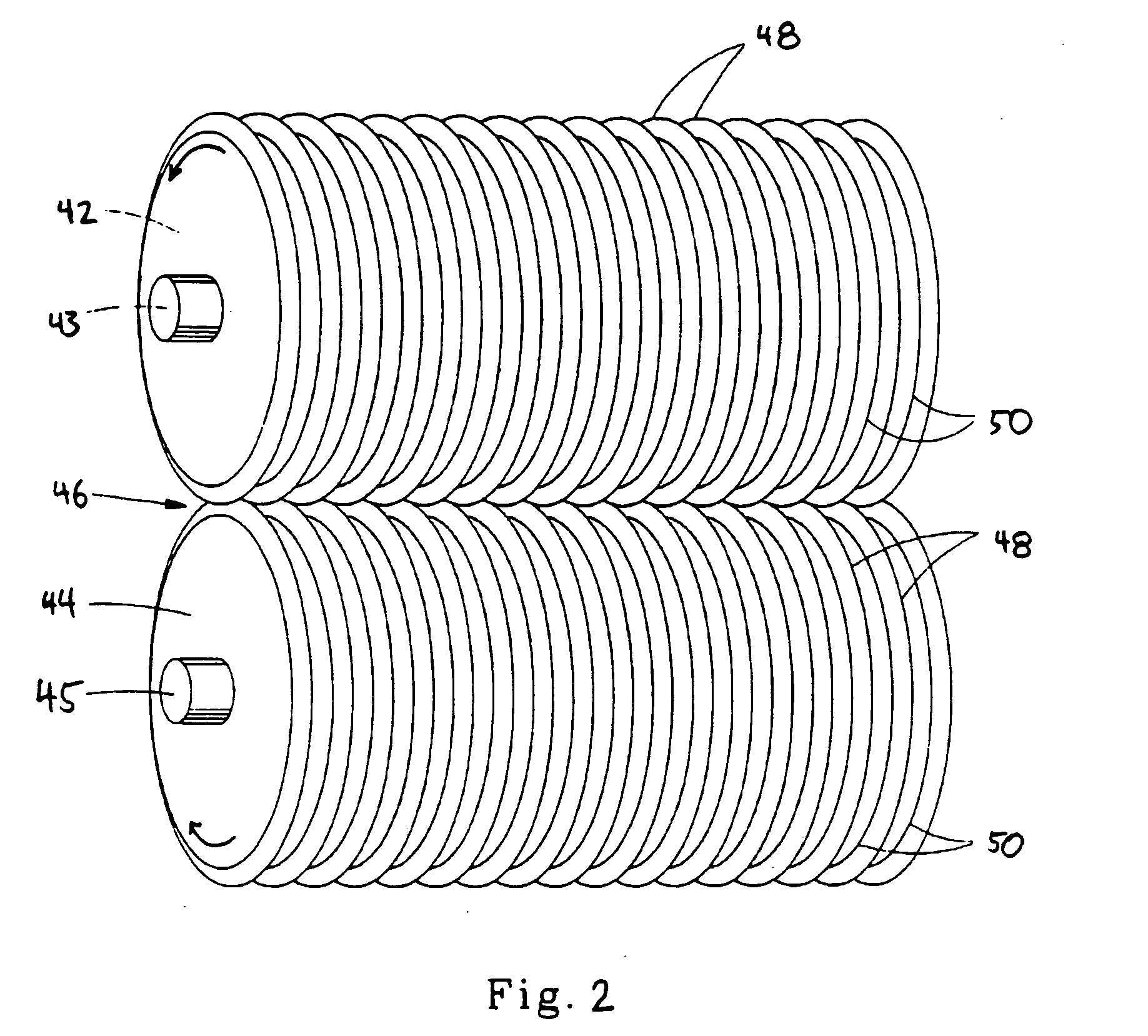 Method for producing a corrugated stretch laminate