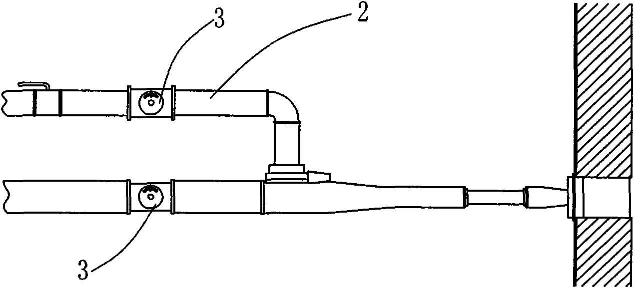 Regulating valve for proportioning air and fuel gas