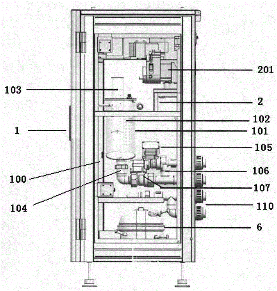 Novel overstandard sample retention instrument