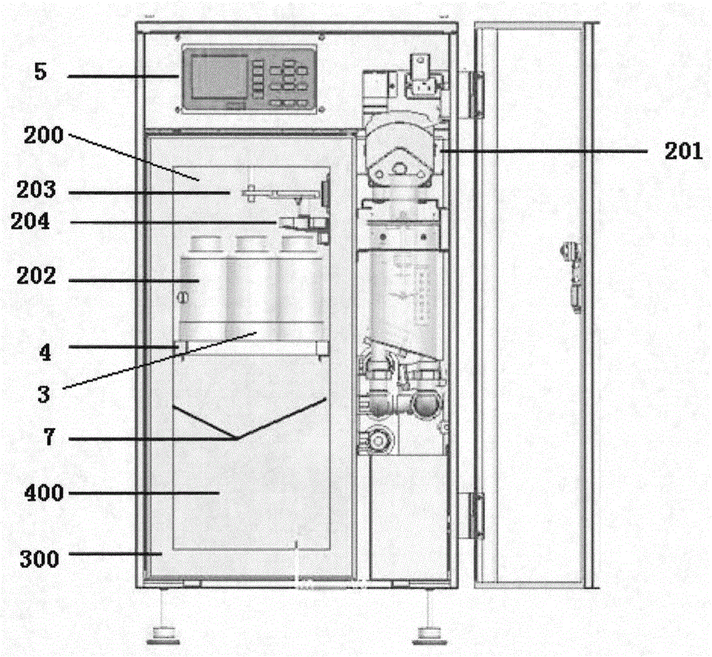 Novel overstandard sample retention instrument