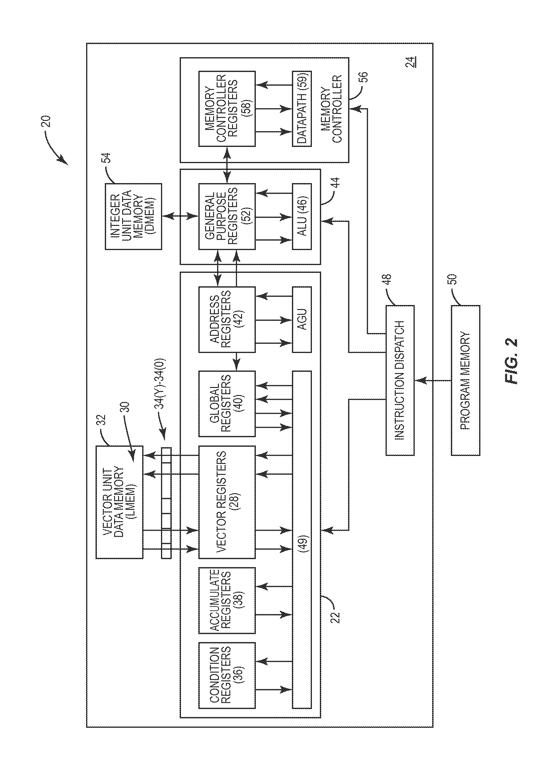 Vector processing engines having programmable data path configurations for providing multi-mode vector processing, and related vector processors, systems, and methods