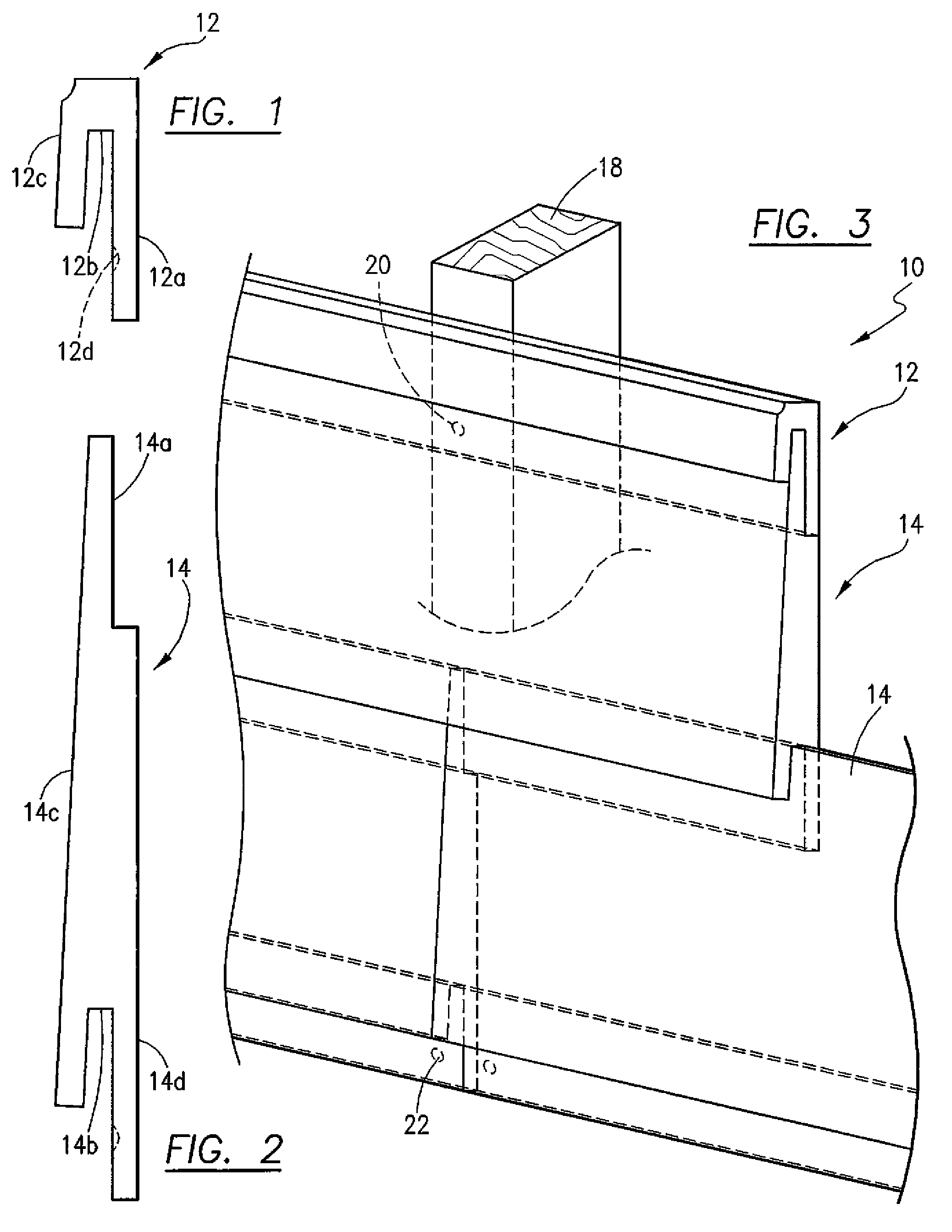 Building siding with horizontal panels installed