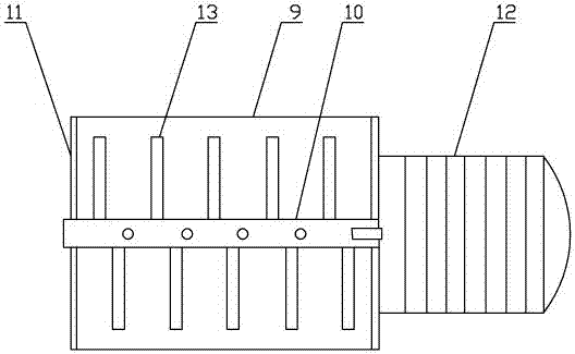 Mechanized production technique for producing Xiaoqu liquor with glutinous sorghum as raw material and device of spreading for cooling and mixing yeast thereof