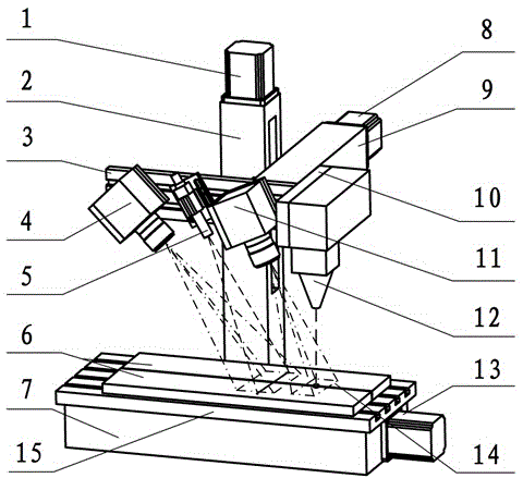 Dual-wavelength binocular vision seam tracking method and tracking system