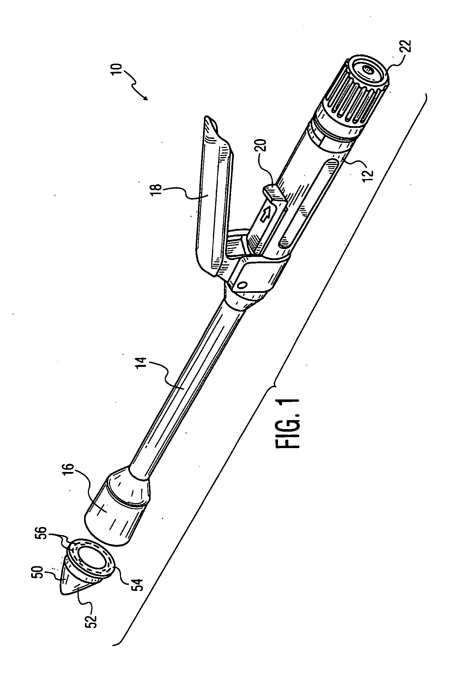 Surgical stapler with magnetically secured components