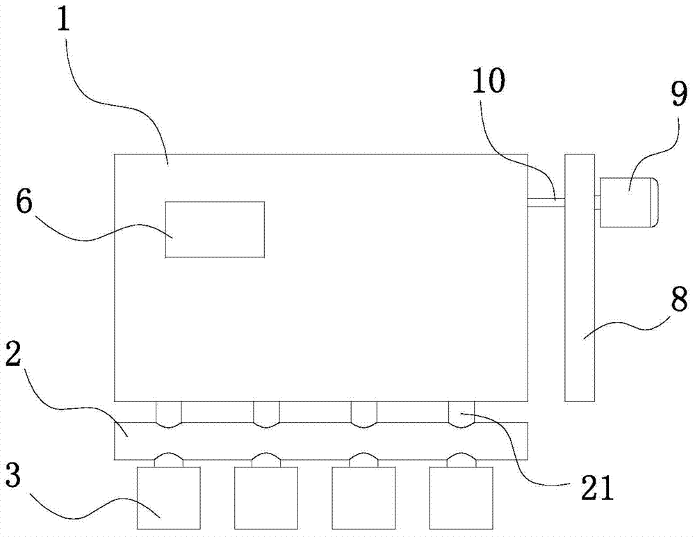 Temperature measuring ball thermistor control system based on guiding monitoring