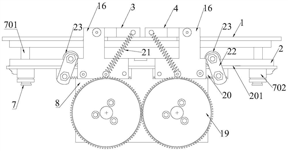 Cover clamping device of glue binding machine