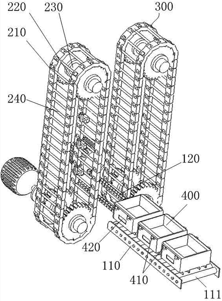 Component sorting device